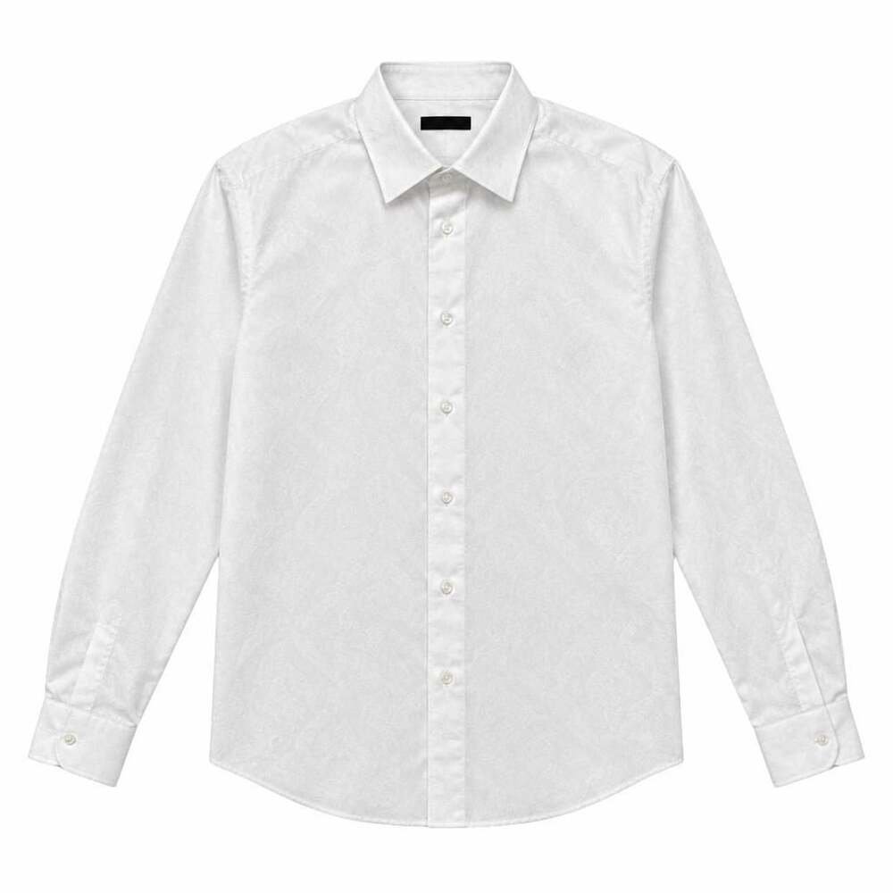 Made in Italy Ermenegildo Zegna White Long Sleeve Dress Shirt Size 43 17